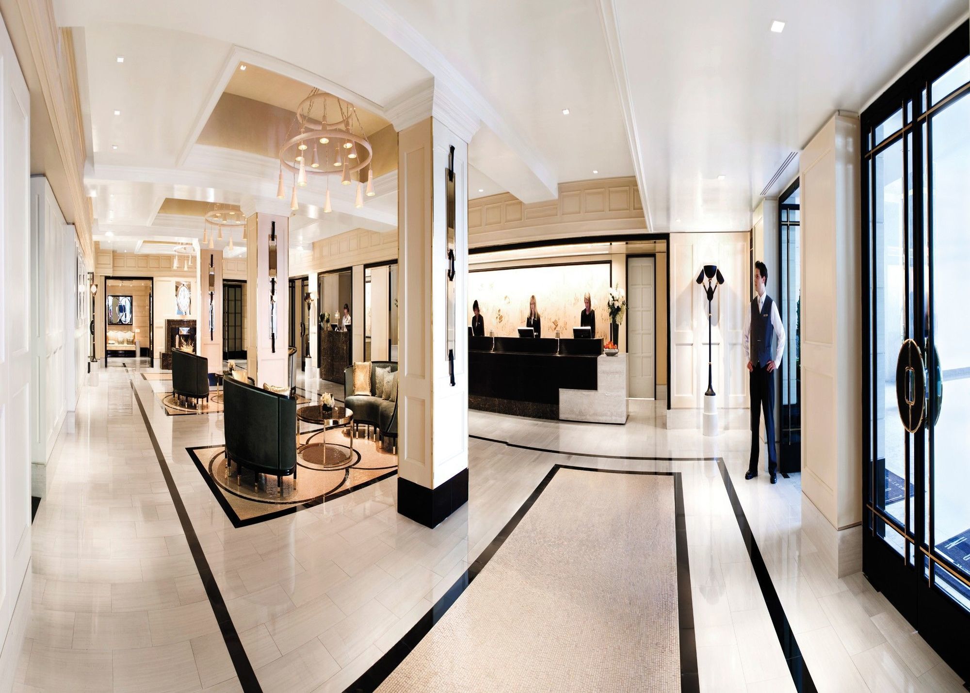 The London West Hollywood At Beverly Hills מראה חיצוני תמונה The lobby of the Mandarin Oriental, Paris