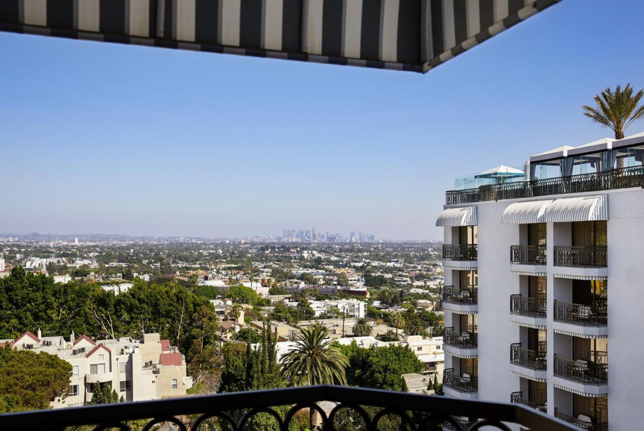 The London West Hollywood At Beverly Hills מראה חיצוני תמונה View from the 10100 Sunset Boulevard penthouse